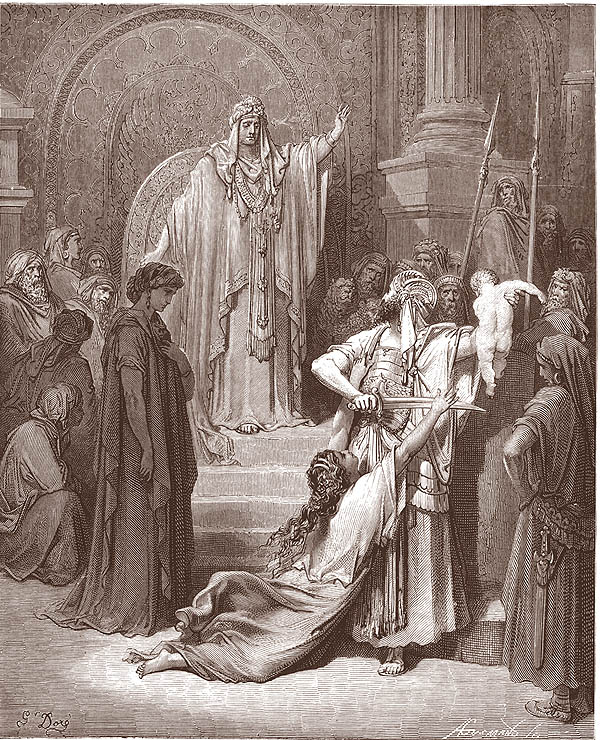 IL GIUDIZIO DI SALOMONE RE I, 3,27